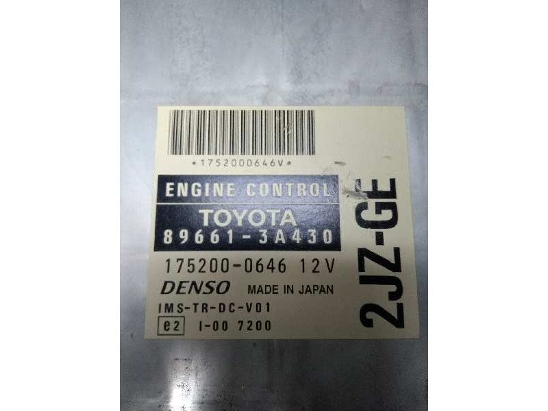 Recambio de centralita motor uce para lexus gs300 (jzs160) básico referencia OEM IAM 896613A430 1752000646 2JZGE