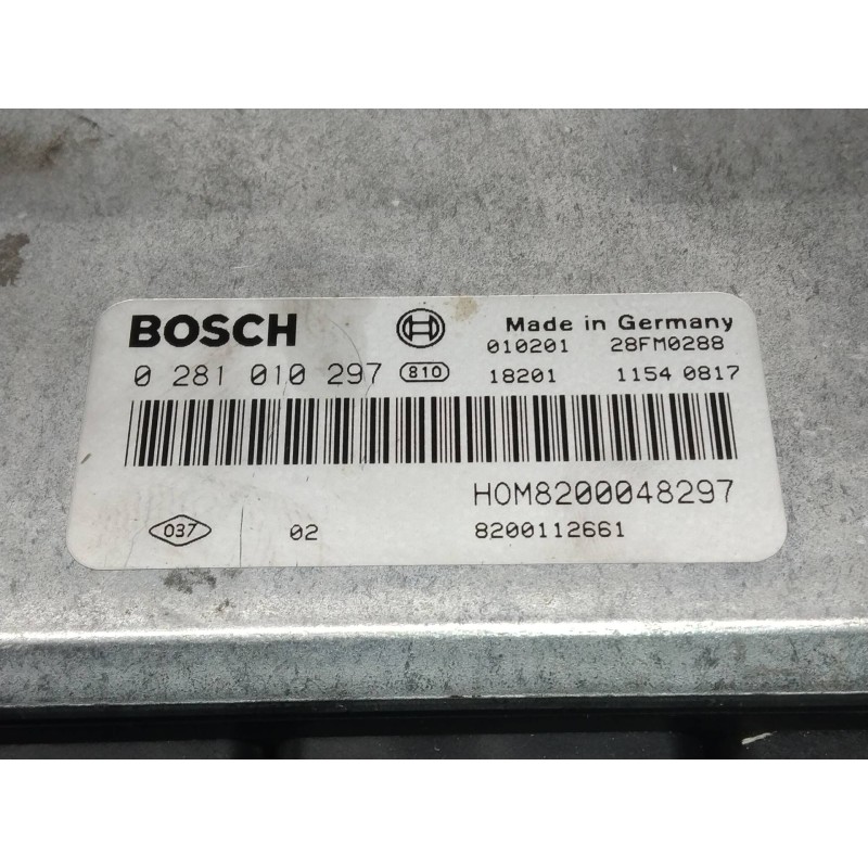 Recambio de centralita motor uce para renault laguna ii (bg0) authentique referencia OEM IAM 0281010297 HOM8200048297 8200112661 Recambio de centralita motor uce para renault laguna ii (bg0) authentique referencia OEM IAM 0281010297 HOM8200048297 8200112661