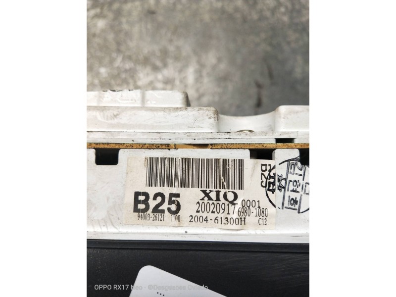 Recambio de cuadro instrumentos para hyundai santa fe (sm) 2.4 cat referencia OEM IAM 9400326121 20020917 B25 XIQ