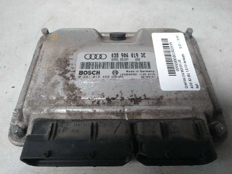 Recambio de centralita motor uce para audi a3 (8l) 1.9 tdi ambiente referencia OEM IAM 0281010469 038906019DE EDC15P Recambio de centralita motor uce para audi a3 (8l) 1.9 tdi ambiente referencia OEM IAM 0281010469 038906019DE EDC15P