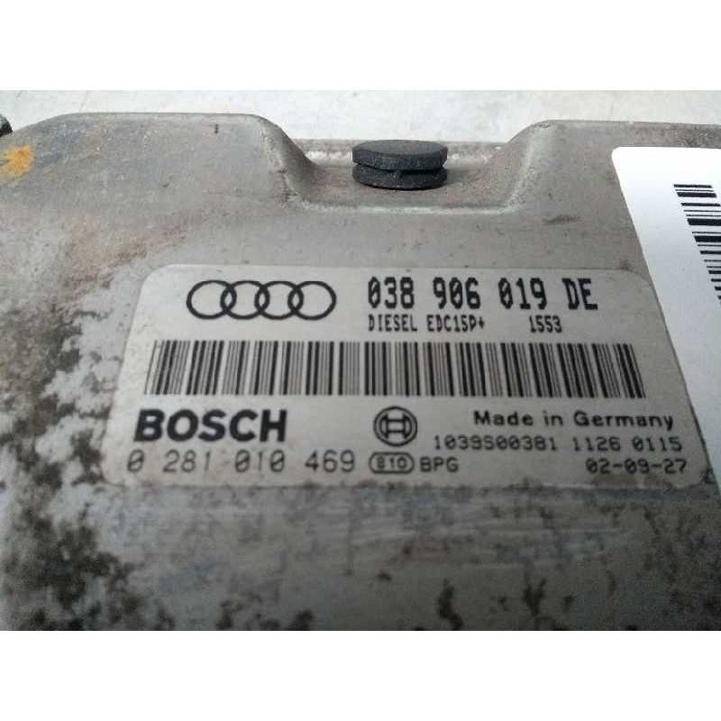 Recambio de centralita motor uce para audi a3 (8l) 1.9 tdi ambiente referencia OEM IAM 0281010469 038906019DE EDC15P Recambio de centralita motor uce para audi a3 (8l) 1.9 tdi ambiente referencia OEM IAM 0281010469 038906019DE EDC15P