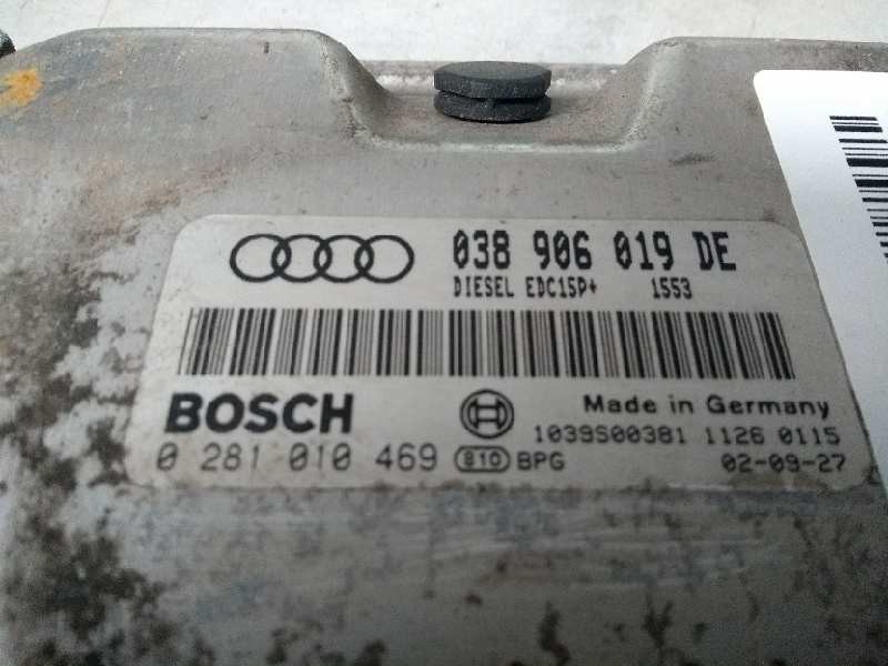 Recambio de centralita motor uce para audi a3 (8l) 1.9 tdi ambiente referencia OEM IAM 0281010469 038906019DE EDC15P Recambio de centralita motor uce para audi a3 (8l) 1.9 tdi ambiente referencia OEM IAM 0281010469 038906019DE EDC15P