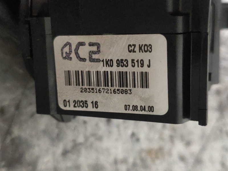 Recambio de mando limpia para skoda octavia combi (1z5) scout 4x4 referencia OEM IAM 1K0953519J  