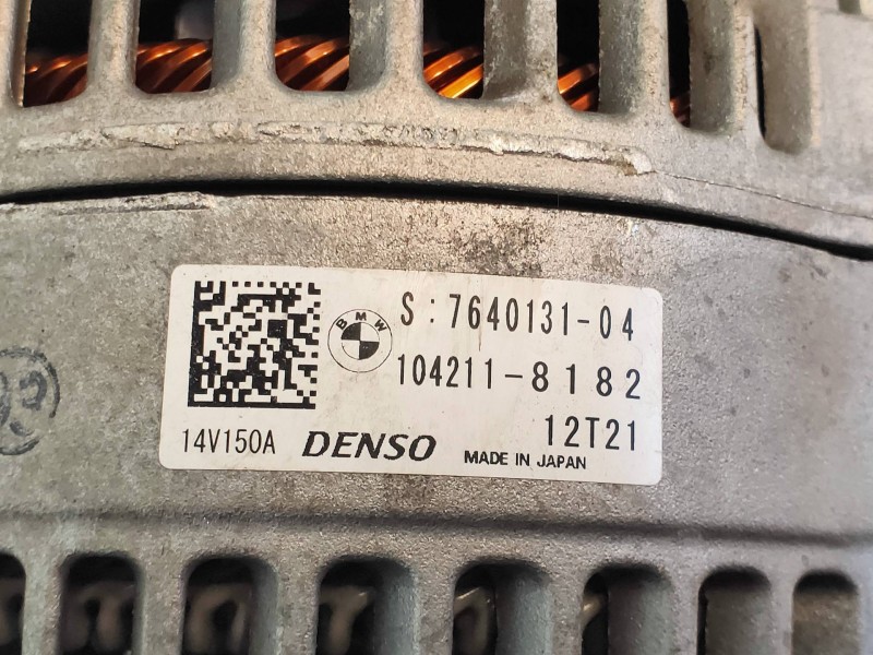 Recambio de alternador para mini mini 5-trg. (f55) one d referencia OEM IAM 764013104 1042118182 DENSO