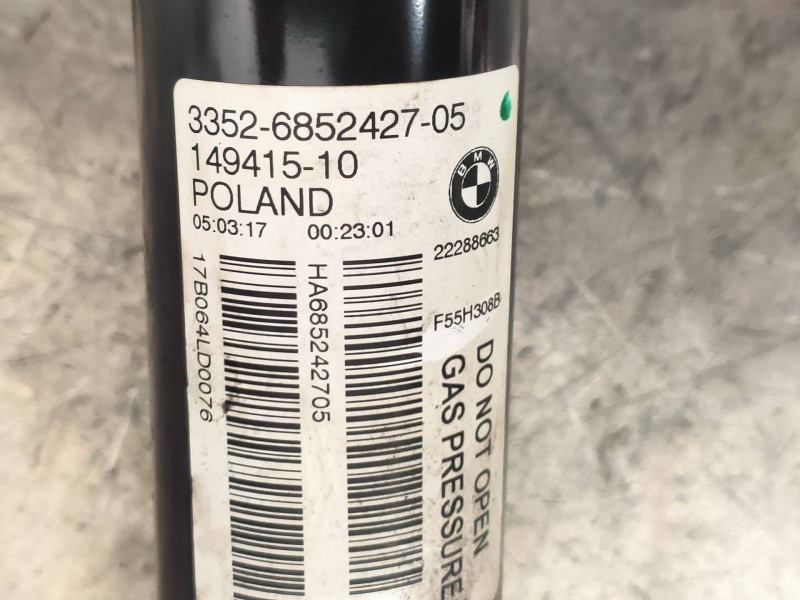 Recambio de amortiguador trasero izquierdo para mini mini 5-trg. (f55) one d referencia OEM IAM 3352685242705 14941510 