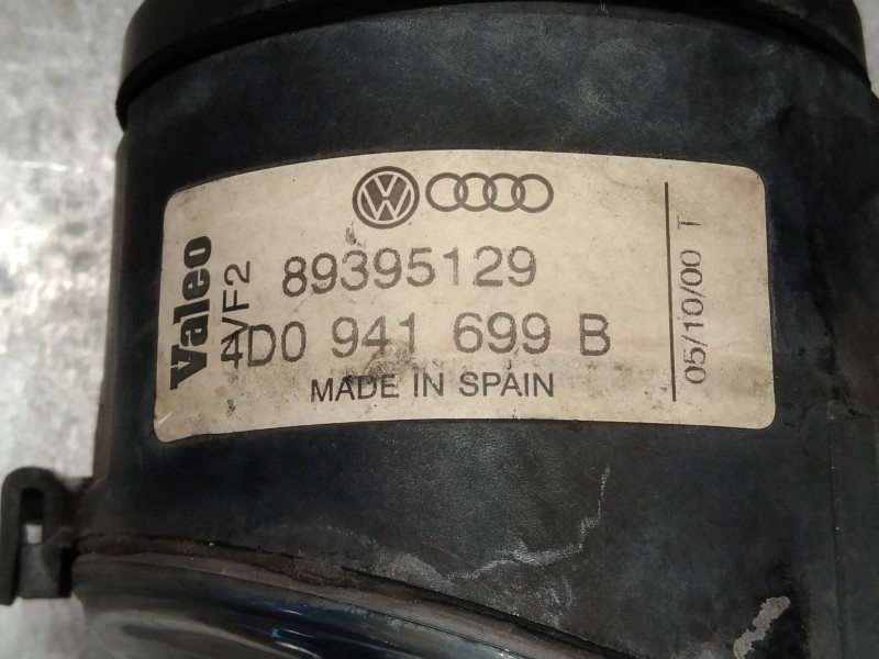 Recambio de faro antiniebla izquierdo para audi s8 (d2) 4.2 referencia OEM IAM 4D0941699B 89395129 