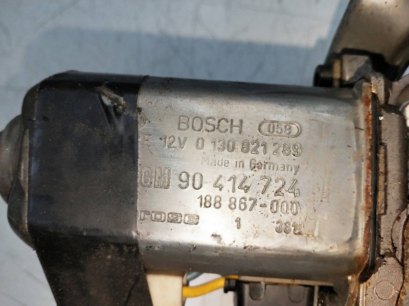 Recambio de elevalunas delantero derecho para opel astra f berlina 2.0 referencia OEM IAM 90414724 188867000 3P Recambio de elevalunas delantero derecho para opel astra f berlina 2.0 referencia OEM IAM 90414724 188867000 3P