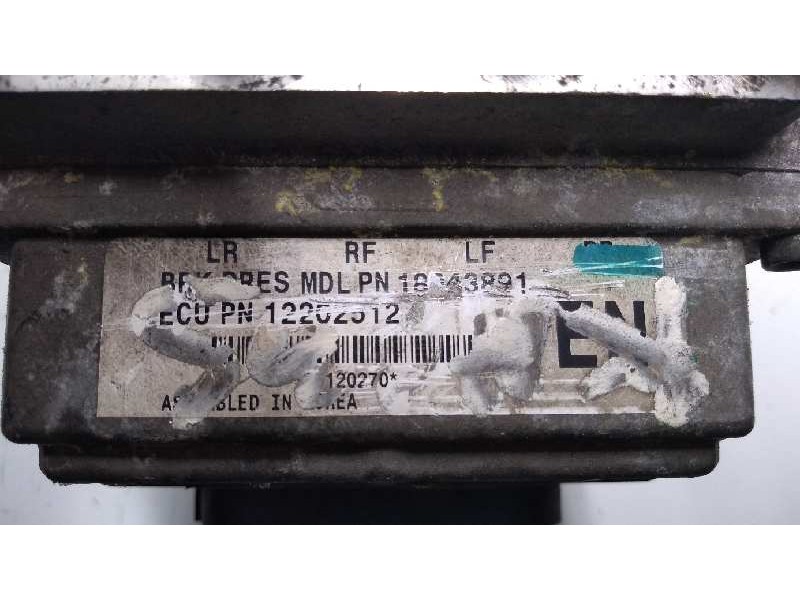 Recambio de abs para daewoo kalos 1.4 cat referencia OEM IAM 12202512 18046958 