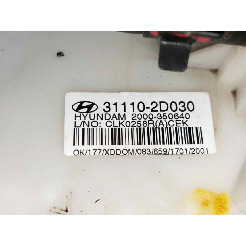 Recambio de bomba combustible para hyundai coupe (gk) 1.6 fx referencia OEM IAM 311102D030 2000350640 AFORADOR