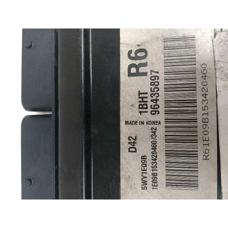 Recambio de centralita motor uce para chevrolet tacuma 1.6 cat referencia OEM IAM 5WY1E09B 96435897 D42 1BHT R6