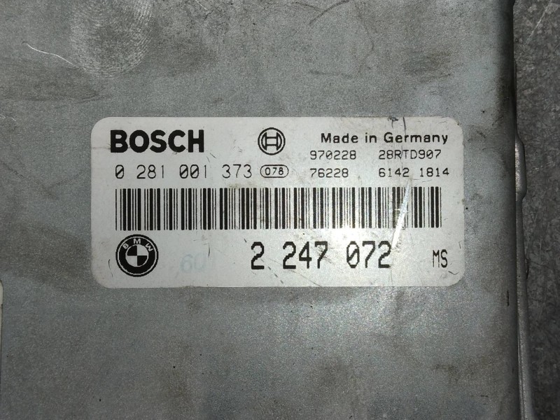 Recambio de centralita motor uce para bmw serie 7 (e38) 725tds referencia OEM IAM 0281001373 2247072 