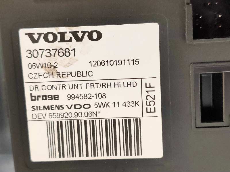 Recambio de elevalunas delantero derecho para volvo s40 berlina 1.6 d kinetic referencia OEM IAM 8679081 30737681 