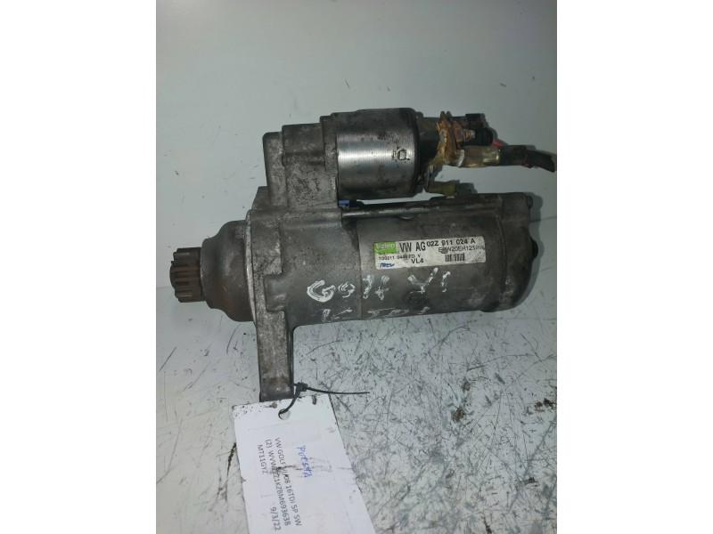 Recambio de motor arranque para volkswagen golf vi variant (aj5) advance referencia OEM IAM 02Z911024A VALEO 