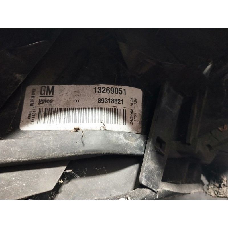 Recambio de piloto trasero derecho para opel corsa d cosmo referencia OEM IAM 13269051 89318821 