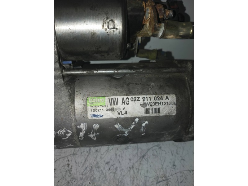Recambio de motor arranque para volkswagen golf vi variant (aj5) advance referencia OEM IAM 02Z911024A VALEO 