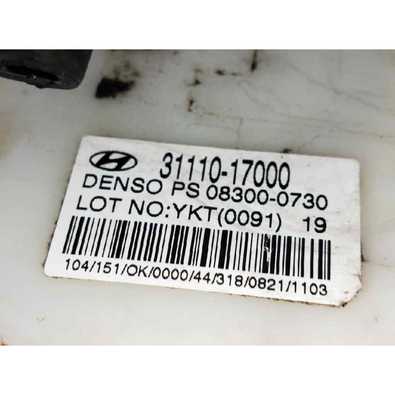 Recambio de bomba combustible para hyundai matrix (fc) 1.6 cat referencia OEM IAM 3111017000 083000730 DENSO AFORADOR
