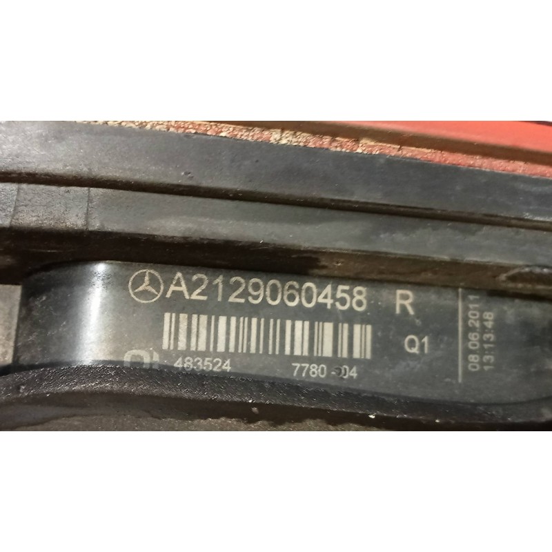 Recambio de piloto trasero derecho interior para mercedes clase e (w212) lim. e 300 cdi blueefficiency (212.025) referencia OEM 