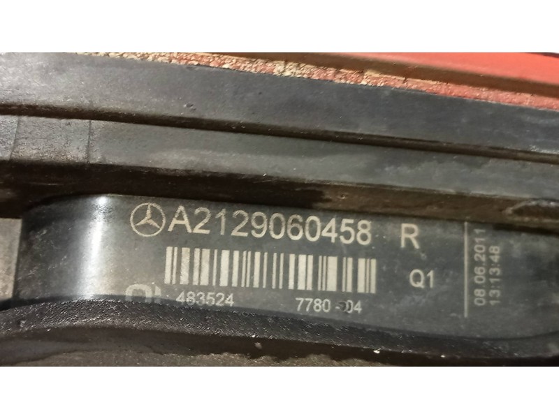 Recambio de piloto trasero derecho interior para mercedes clase e (w212) lim. e 300 cdi blueefficiency (212.025) referencia OEM 