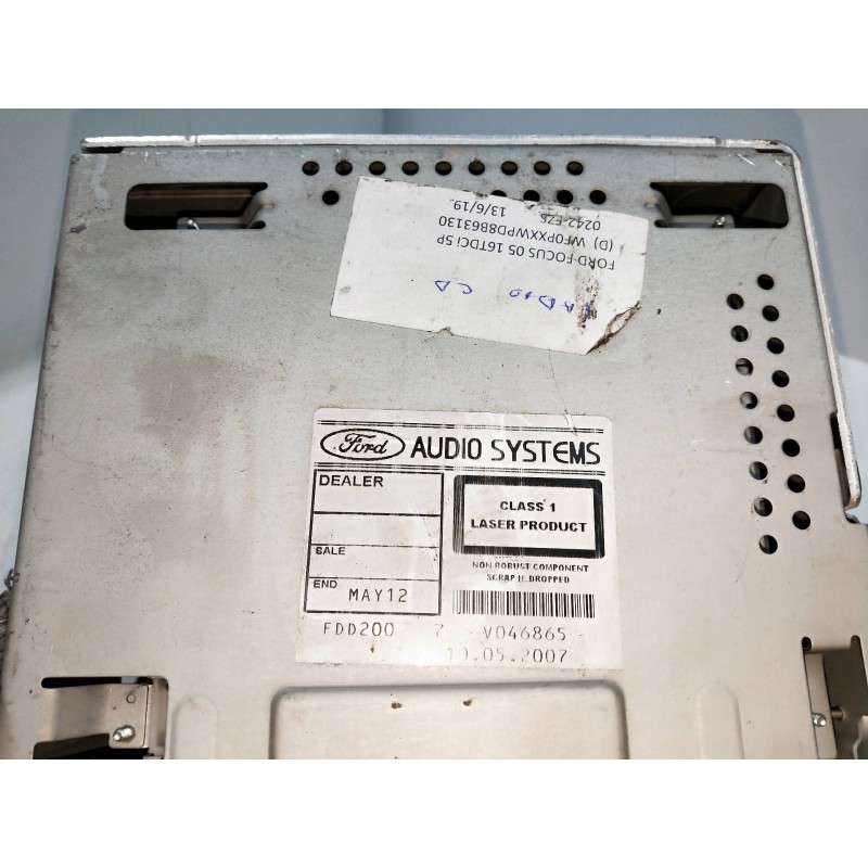 Recambio de sistema audio / radio cd para ford focus lim. (cb4) 1.6 tdci cat referencia OEM IAM 7M5T18C815BA  