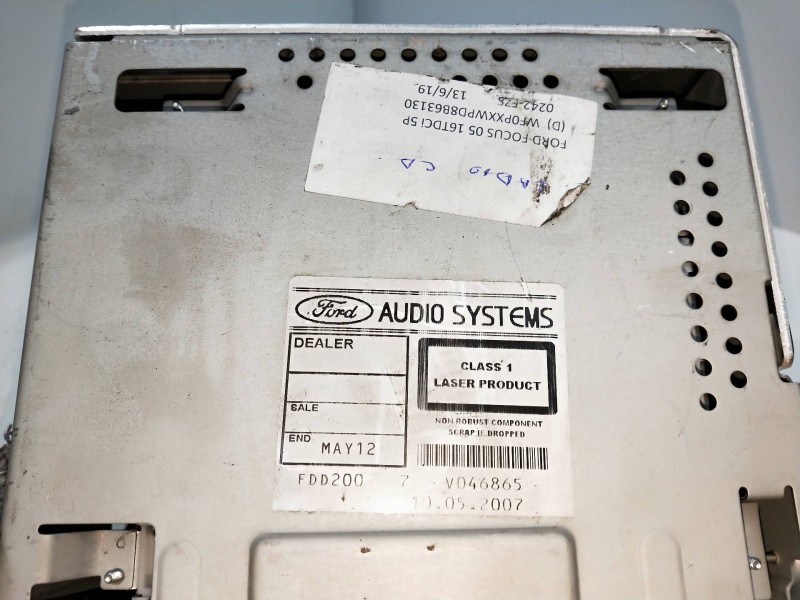 Recambio de sistema audio / radio cd para ford focus lim. (cb4) 1.6 tdci cat referencia OEM IAM 7M5T18C815BA  