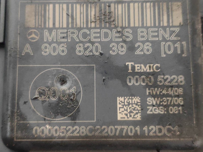 Recambio de modulo electronico para volkswagen crafter combi (2e) combi 30 referencia OEM IAM A9068203926 00005228 