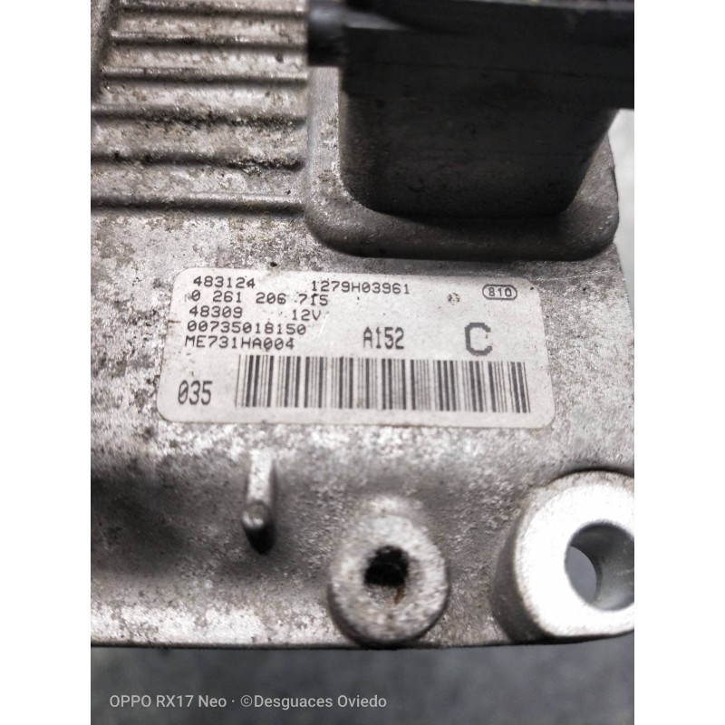 Recambio de centralita motor uce para alfa romeo 147 (190) 1.6 t.spark distinctive referencia OEM IAM 0261206715  