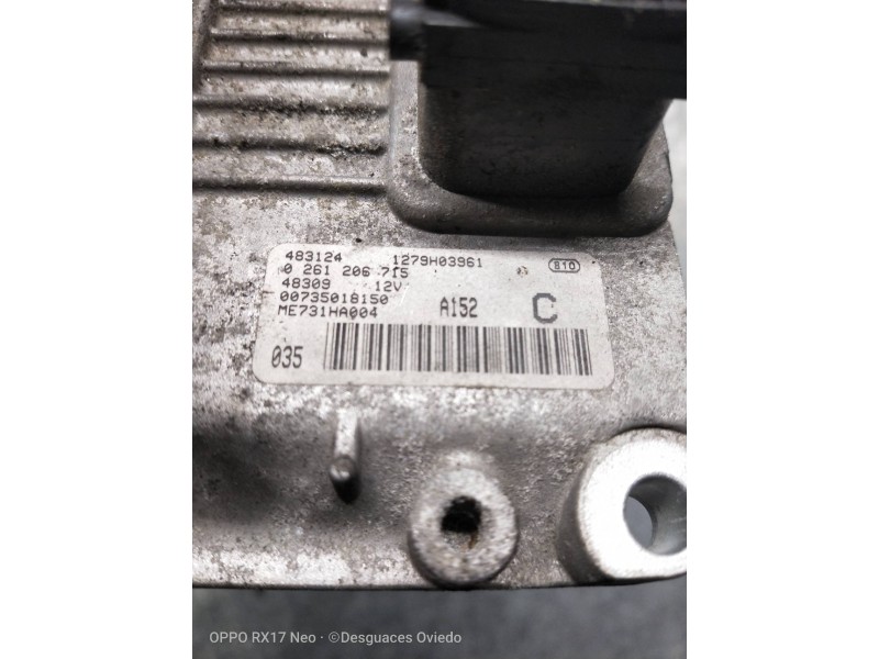 Recambio de centralita motor uce para alfa romeo 147 (190) 1.6 t.spark distinctive referencia OEM IAM 0261206715  