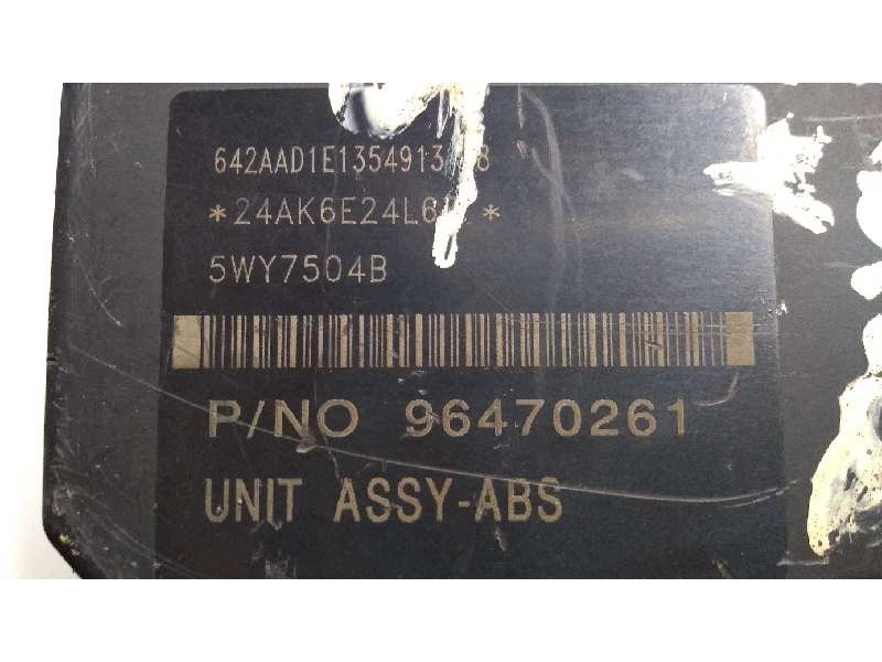 Recambio de abs para chevrolet kalos 1.4 cat referencia OEM IAM 96470254 96470261 5WY7504B