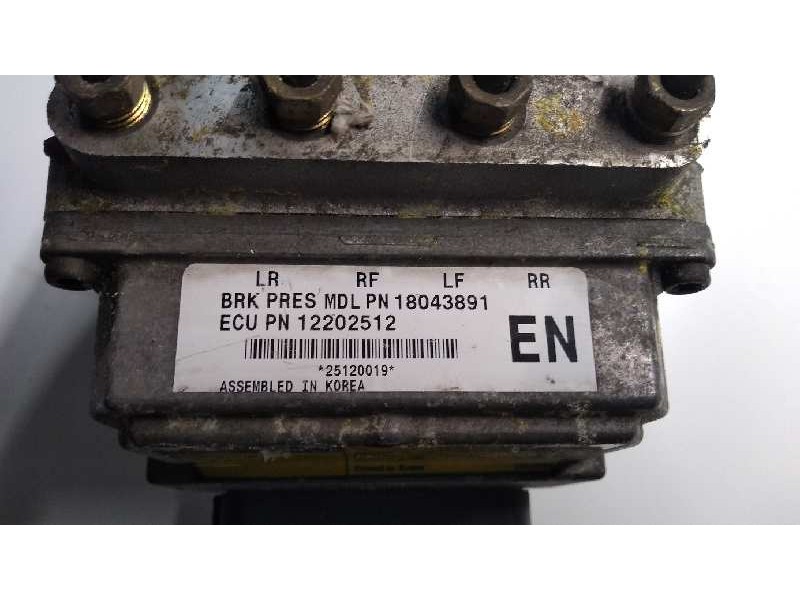 Recambio de abs para daewoo kalos 1.4 cat referencia OEM IAM 12202512 18043891 96534909