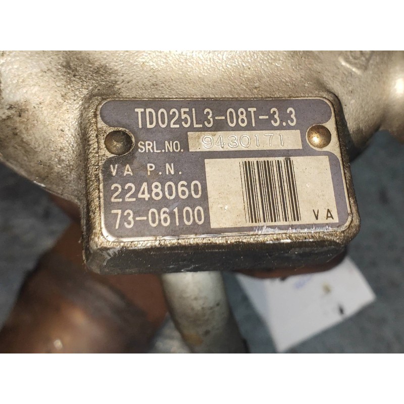 Recambio de turbocompresor para mg rover serie 75 (rj) 2.0 cdt classic referencia OEM IAM 7306100 TD025L308T33 2248060