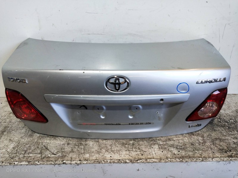 Recambio de tapa maletero para toyota corolla (e15) luna referencia OEM IAM   