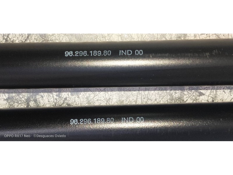 Recambio de amortiguadores capo para citroen xsara berlina 2.0 hdi exclusive (66kw) referencia OEM IAM 9629618980  