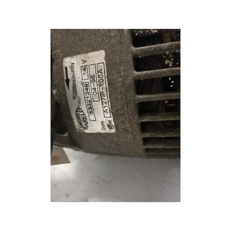 Recambio de alternador para alfa romeo gtv (163) 16v t.spark referencia OEM IAM 63321349  MAGNETI MARELLI 100A Recambio de alternador para alfa romeo gtv (163) 16v t.spark referencia OEM IAM 63321349  MAGNETI MARELLI 100A