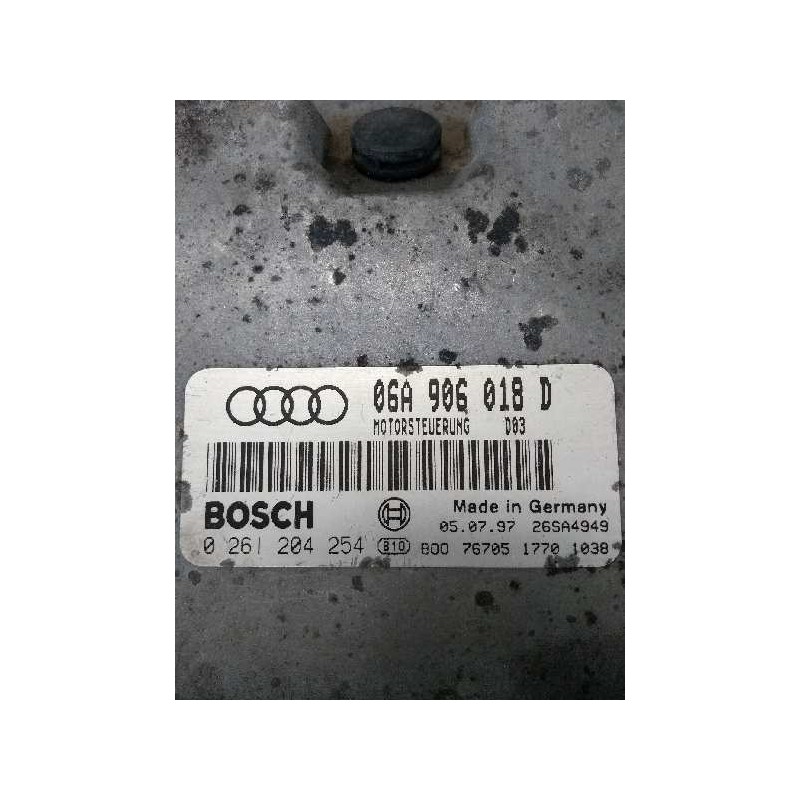 Recambio de centralita motor uce para audi a3 (8l) 1.8 t ambiente referencia OEM IAM 0261204254 06A906018D D03