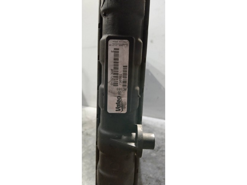 Recambio de radiador agua para fiat punto berlina (176) td 60 s referencia OEM IAM   