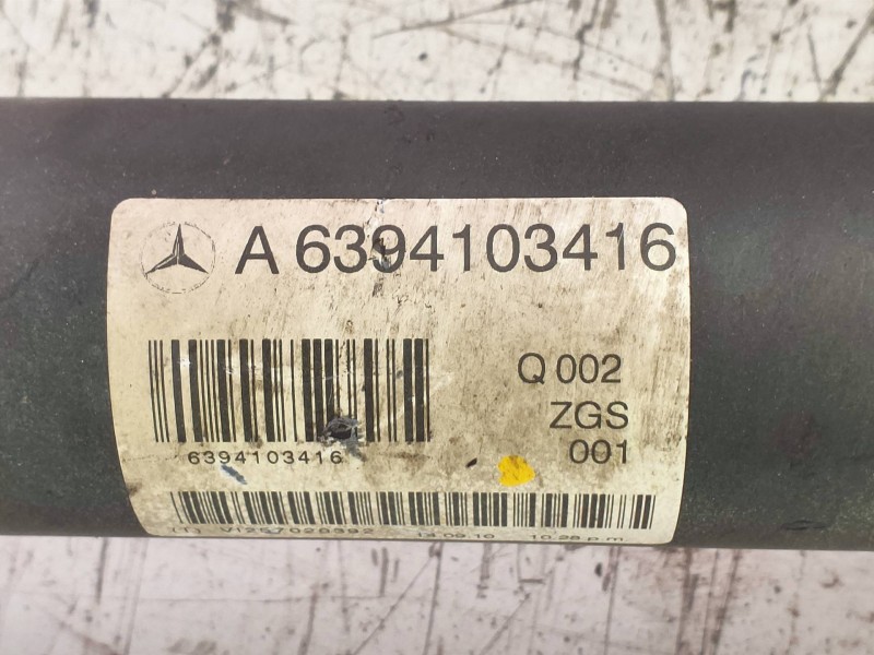 Recambio de transmision central para mercedes vito kasten (639) 113 cdi extralang (639.605) referencia OEM IAM   