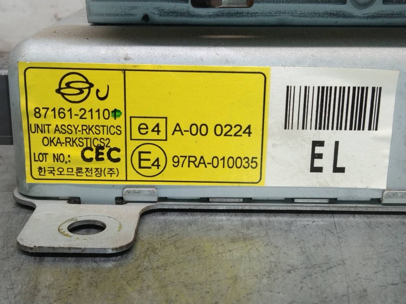 Recambio de modulo electronico para ssangyong rodius xdi referencia OEM IAM 8716121101 97RA010035 A000224