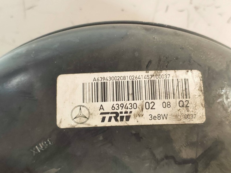 Recambio de servofreno para mercedes vito kasten (639) 113 cdi extralang (639.605) referencia OEM IAM A6394300208  