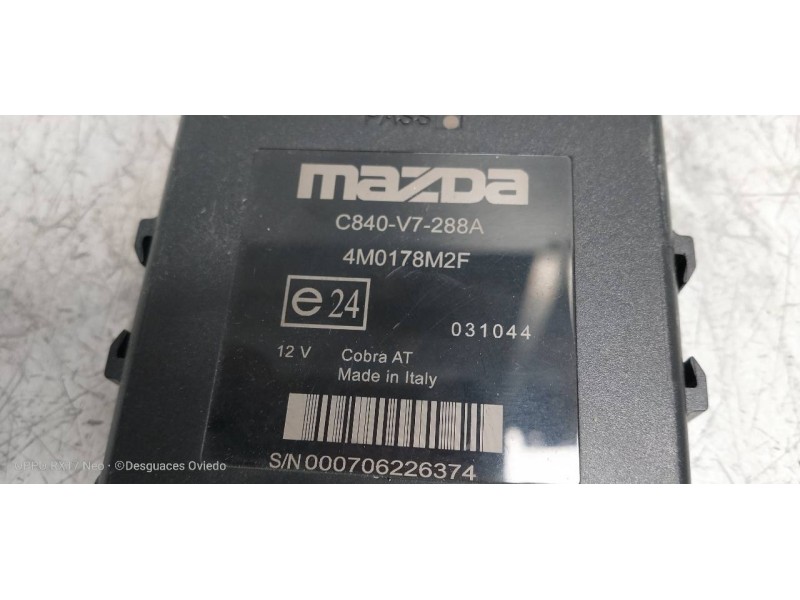 Recambio de modulo electronico para mazda cx-7 (er) active referencia OEM IAM C840V7288A 4M0178M2F 