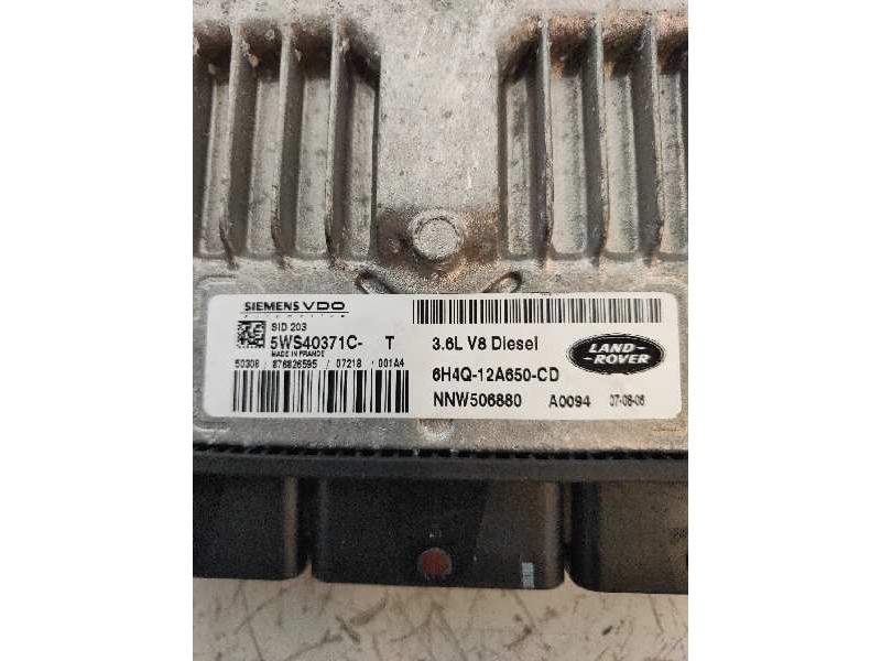 Recambio de centralita motor uce para land rover range rover sport v8 td hse black&white referencia OEM IAM 5WS40371CT  