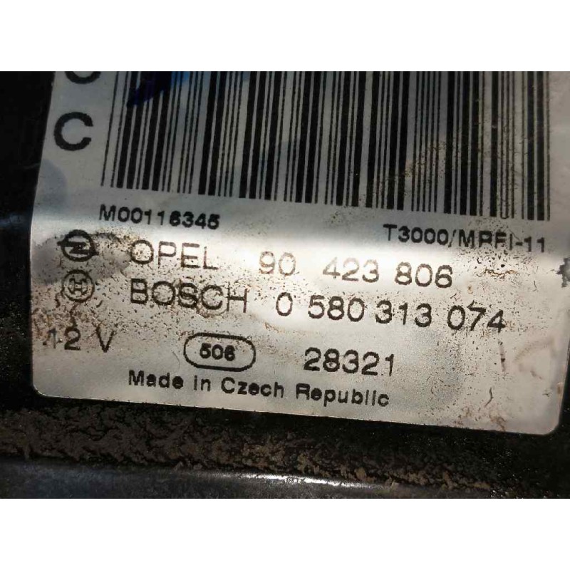 Recambio de bomba combustible para opel astra g coupé 2.2 16v edition referencia OEM IAM 0580313074 90423806 BOSCH AFORADOR