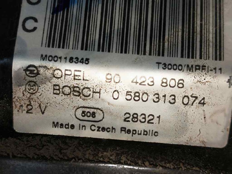 Recambio de bomba combustible para opel astra g coupé 2.2 16v edition referencia OEM IAM 0580313074 90423806 BOSCH AFORADOR