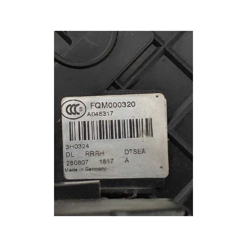 Recambio de motor cierre centralizado trasero derecho para land rover range rover sport v8 td hse black&white referencia OEM IAM