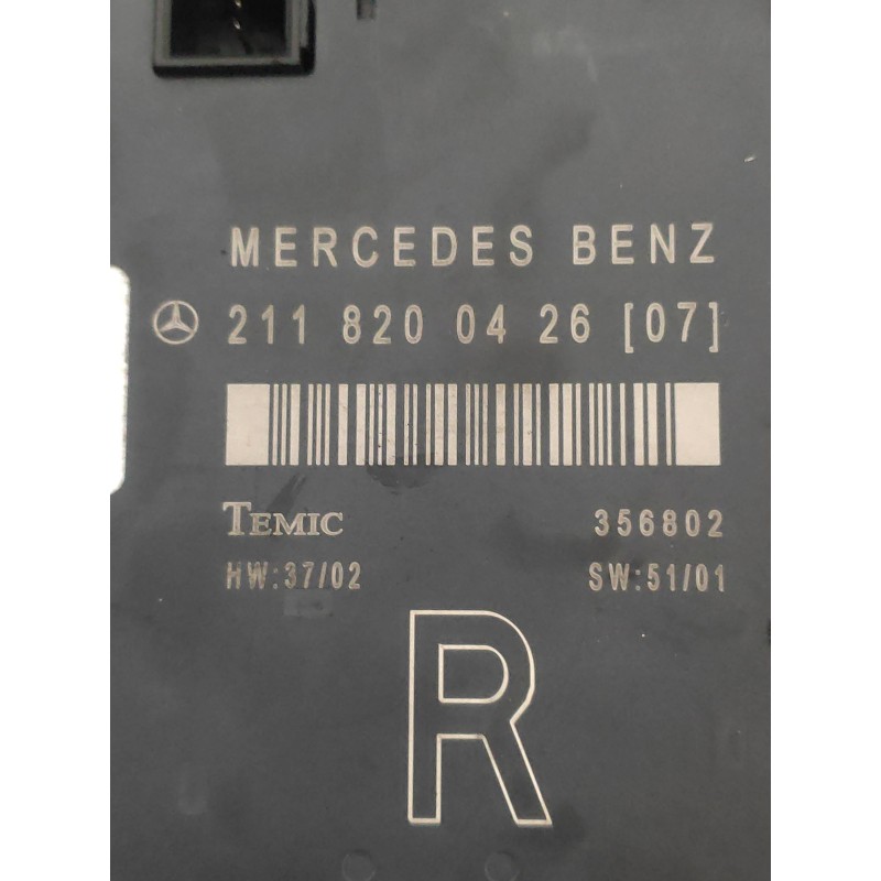 Recambio de modulo electronico para mercedes clase e (w211) berlina e 320 cdi (211.026) referencia OEM IAM 2118200426  