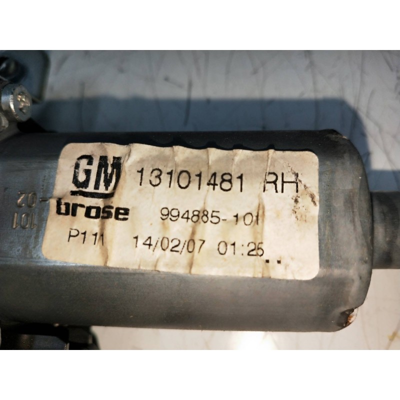 Recambio de elevalunas delantero derecho para opel astra h berlina 1.7 16v cdti referencia OEM IAM 13101481 994885101 5P