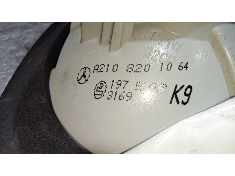 Recambio de piloto trasero derecho interior para mercedes clase e (w210) berlina diesel 300 turbodiesel (210.025) referencia OEM
