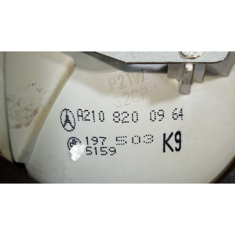 Recambio de piloto trasero izquierdo interior para mercedes clase e (w210) berlina diesel 300 turbodiesel (210.025) referencia O