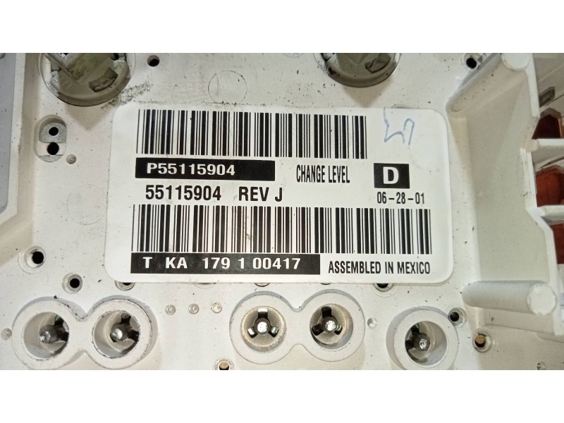 Recambio de mando calefaccion / aire acondicionado para jeep gr.cherokee (wj/wg) 3.1 td laredo referencia OEM IAM 55115904 P5511