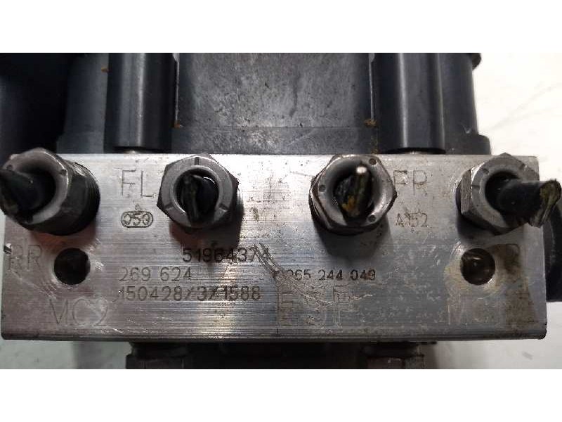 Recambio de abs para fiat ducato caja cerrada 33 (06.2006 =>) 2.3 jtd cat referencia OEM IAM 0265244043 51964374 