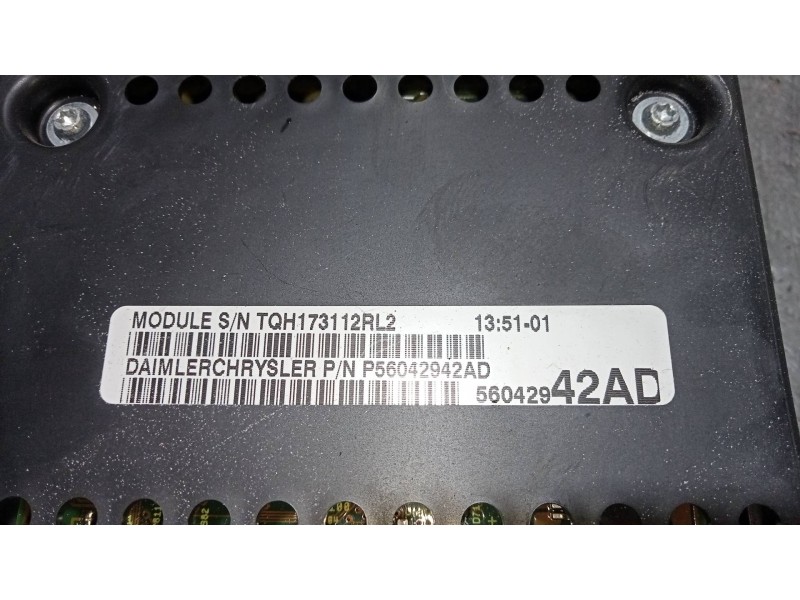 Recambio de caja reles / fusibles para jeep gr.cherokee (wj/wg) 3.1 td laredo referencia OEM IAM 56042942AD P56042942AD 